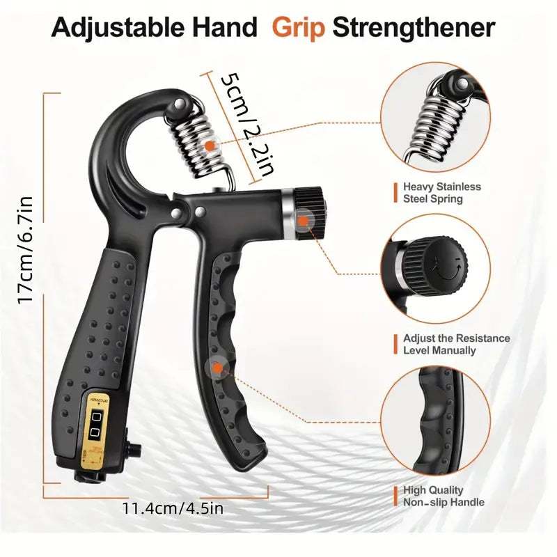 5 Pack Grip Strength Trainer Kit